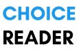 Visual image by choice reader showing the logo of choicereader.com